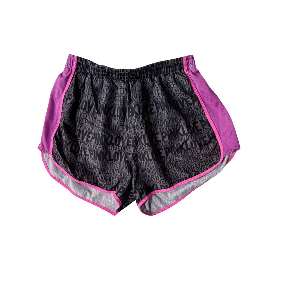 PINK Victoria's Secret Logo Running Shorts Size M